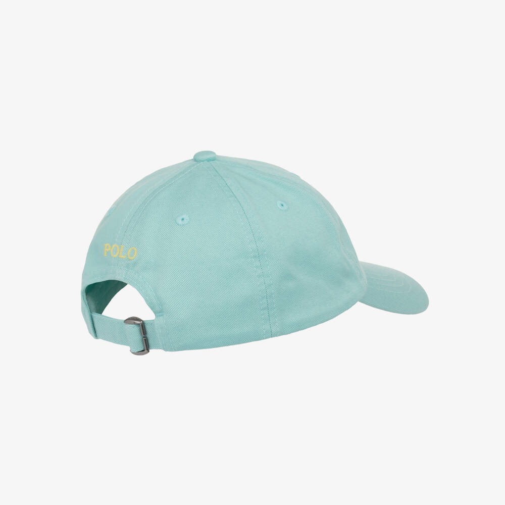 Ralph Lauren-Boys Cool Mint Cotton Cap | Childrensalon Outlet