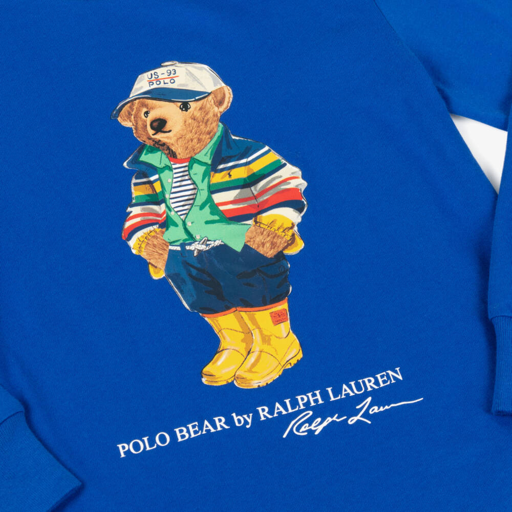 Ralph Lauren-Boys Cotton Polo Bear Tee | Childrensalon Outlet