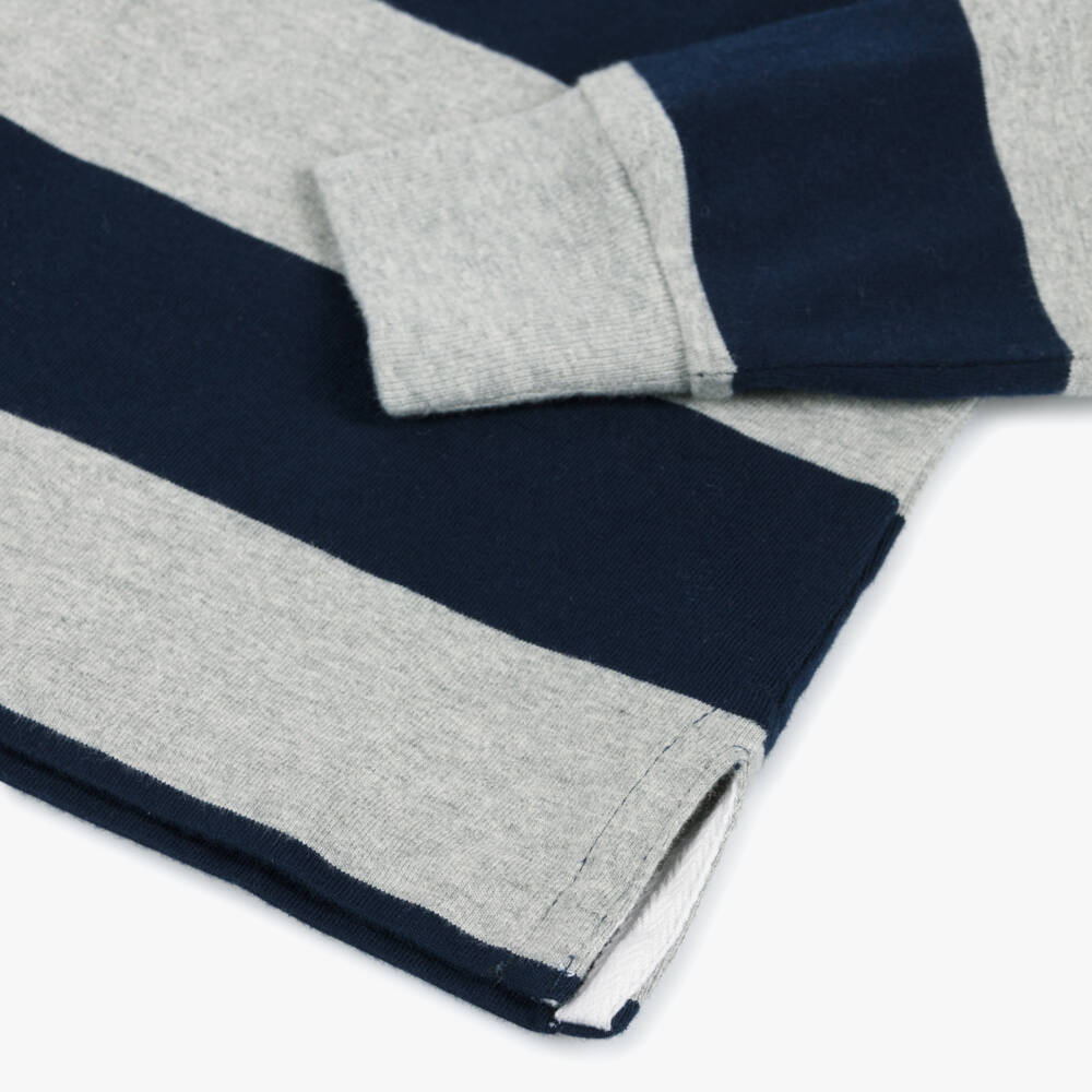 Ralph Lauren-Boys Cotton Striped Rugby Polo | Childrensalon Outlet