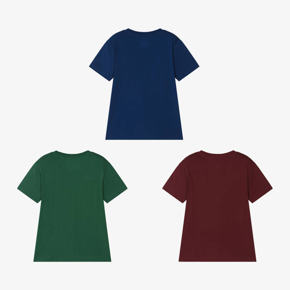 Ralph Lauren-Boys Cotton Tees Trio Set | Childrensalon Outlet