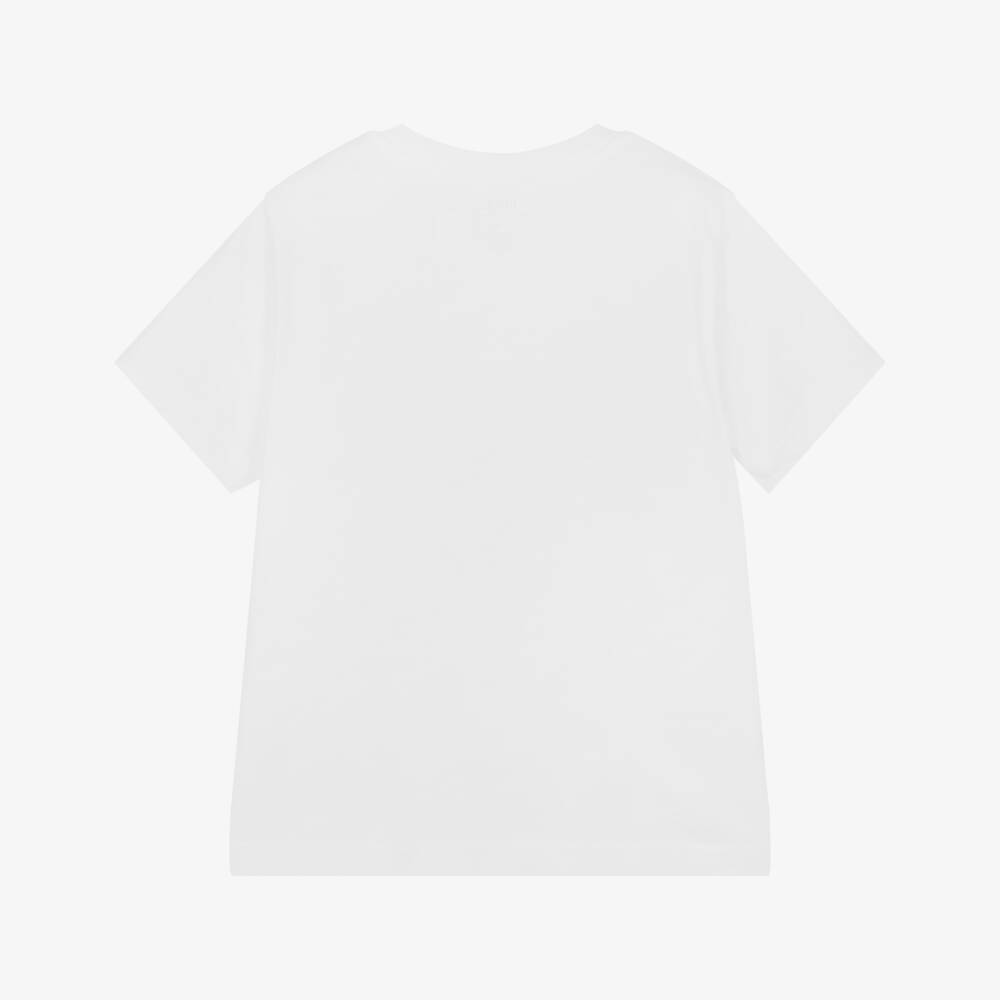 Ralph Lauren-Boys Cotton White Polo Tee | Childrensalon Outlet