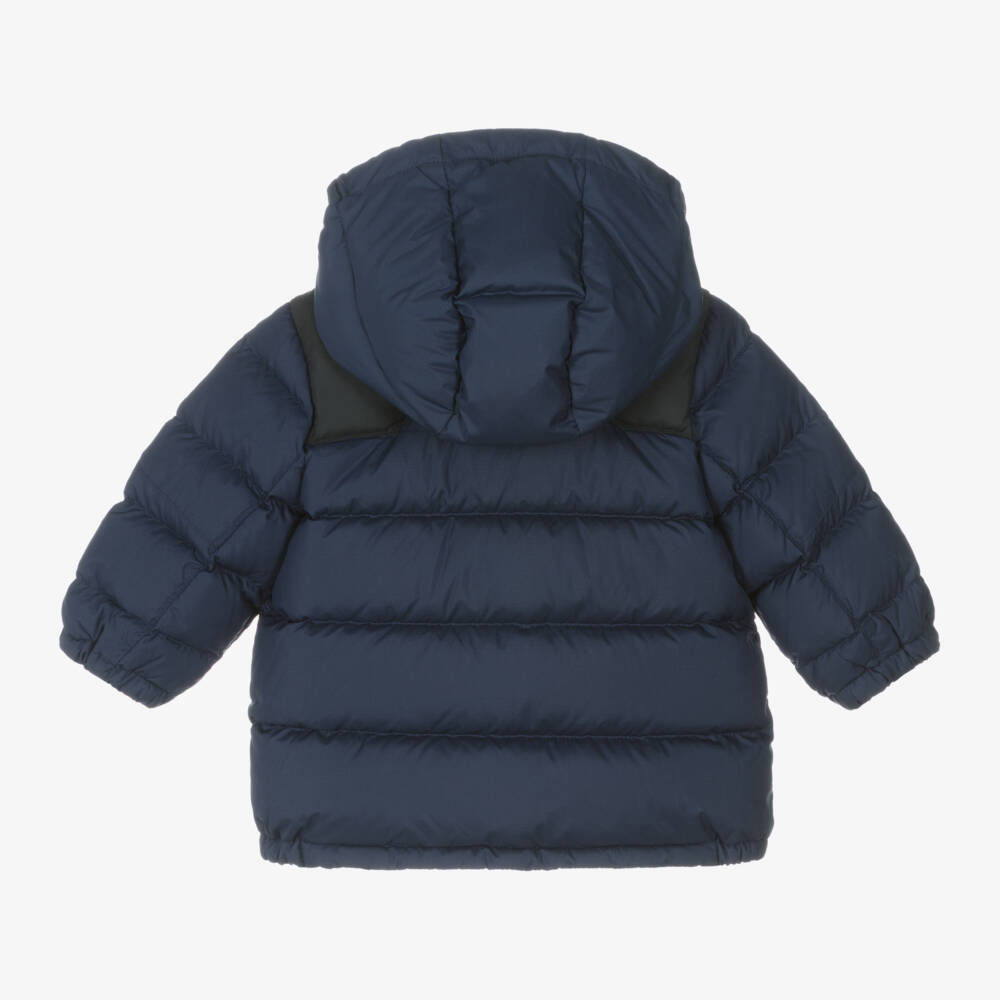 Ralph Lauren-Boys Cozy Blue & Black Snowsuit | Childrensalon Outlet