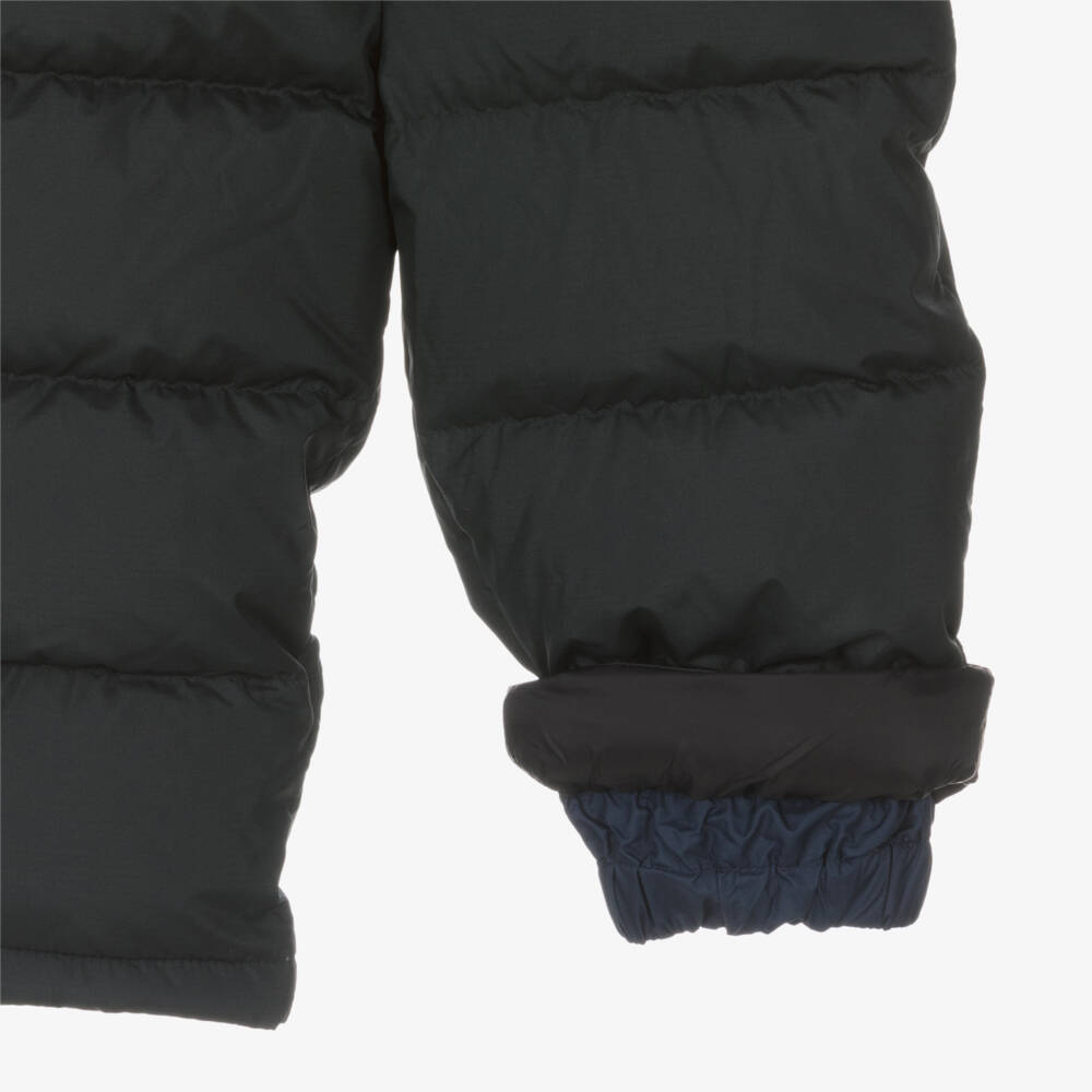 Ralph Lauren-Boys Cozy Blue & Black Snowsuit | Childrensalon Outlet
