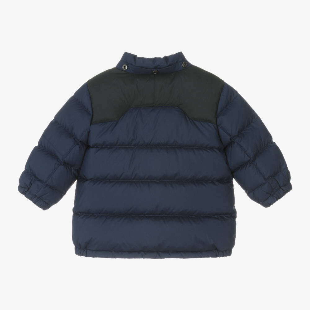 Ralph Lauren-Boys Cozy Blue & Black Snowsuit | Childrensalon Outlet