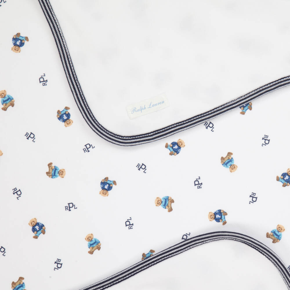 Ralph Lauren-Boys Cozy Cotton White Cover | Childrensalon Outlet