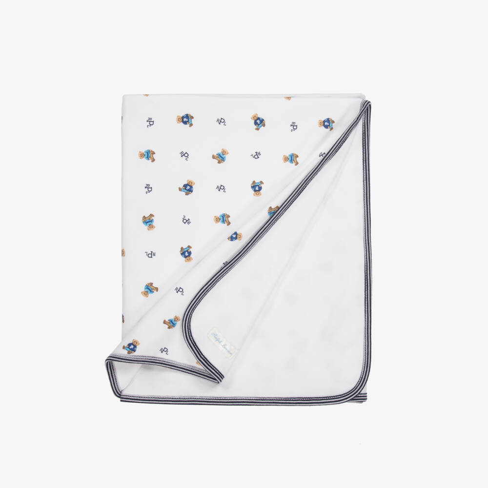 Ralph Lauren-Boys Cozy Cotton White Cover | Childrensalon Outlet