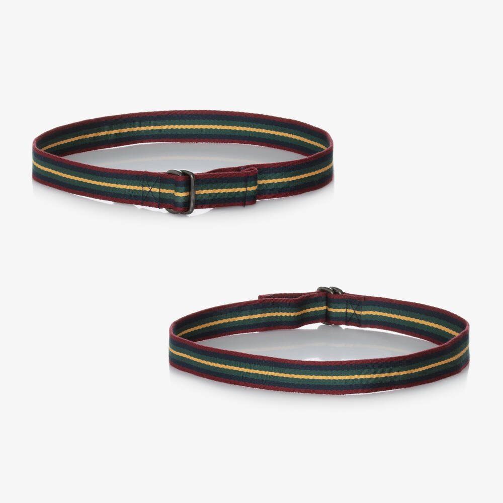 رالف لورين-بنطلون تشينو قطن لون أخضر داكن للأولاد | Childrensalon Outlet