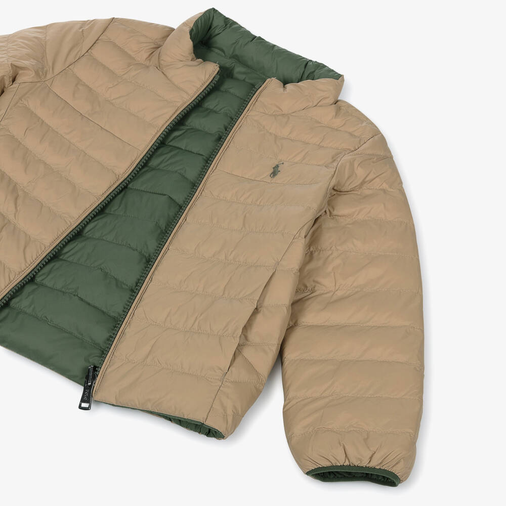 Ralph Lauren-Boys Dual-Colour Reversible Jacket | Childrensalon Outlet