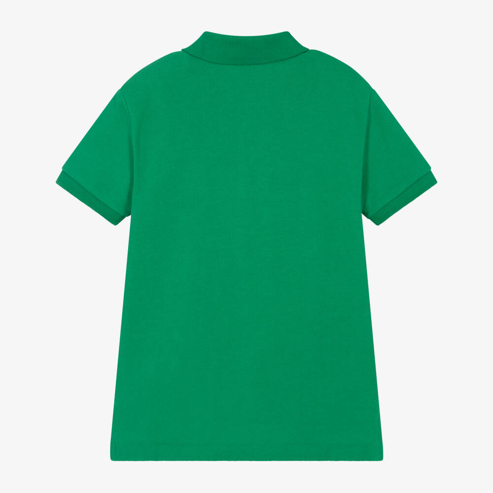 Ralph Lauren-Boys Emerald Cotton Polo Top | Childrensalon Outlet
