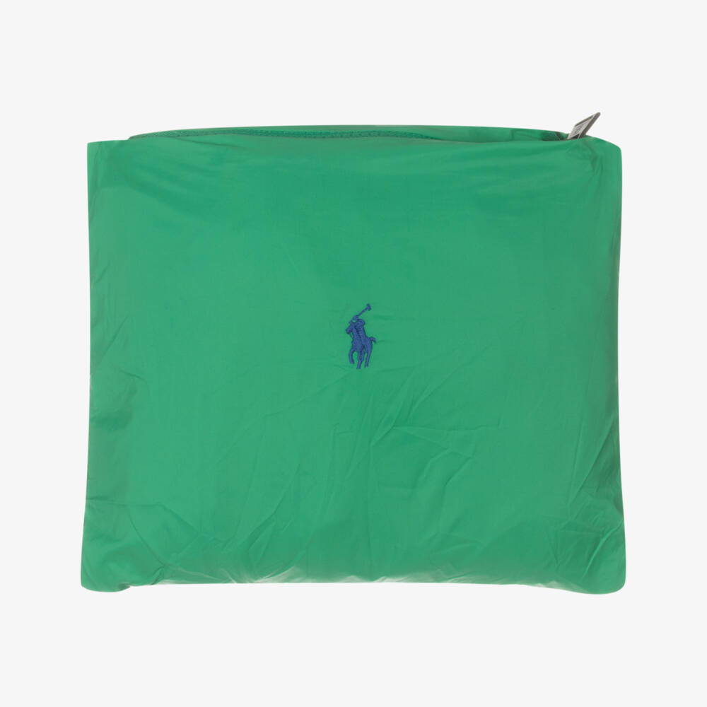Ralph Lauren-Boys Emerald Hooded Raincoat | Childrensalon Outlet