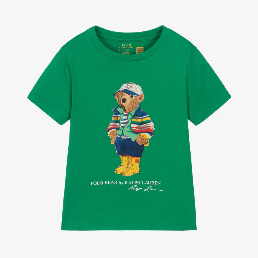 Ralph Lauren-Boys Emerald Soft Cotton Tee | Childrensalon Outlet