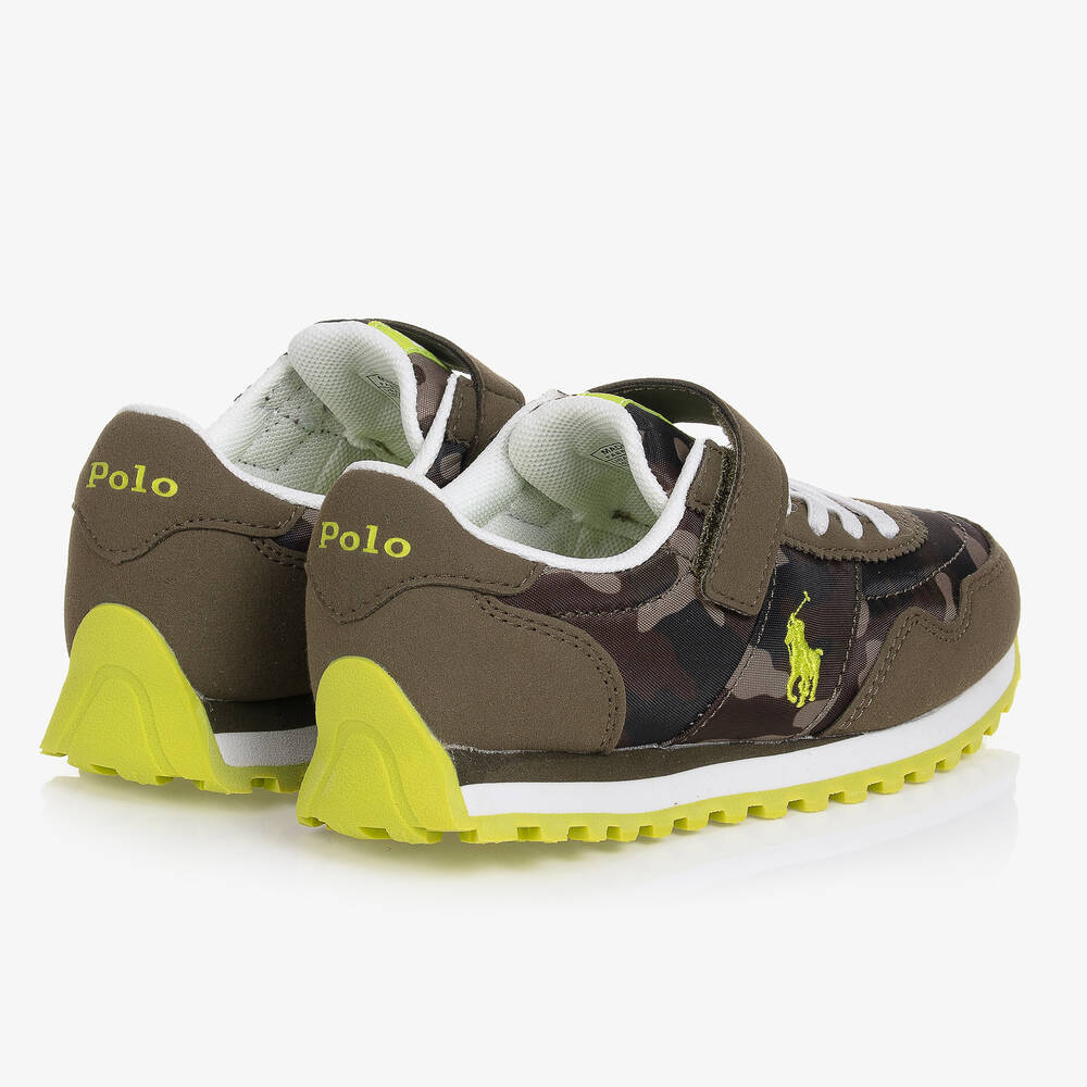 Boys camouflage trainers best sale