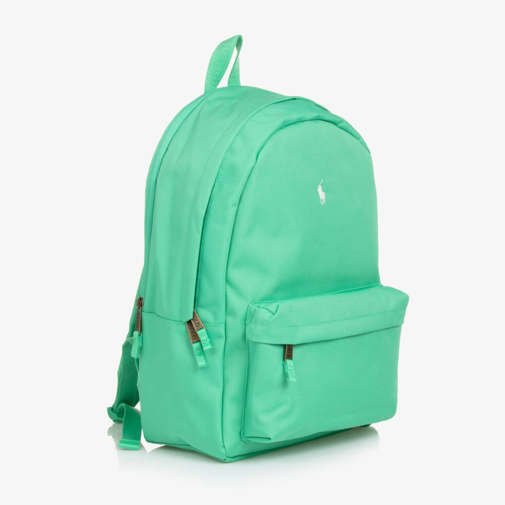 Ralph Lauren-Boys Green Canvas Adventure Pack | Childrensalon Outlet