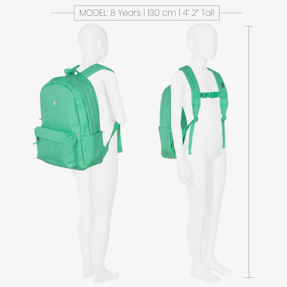 Ralph Lauren-Boys Green Canvas Adventure Pack | Childrensalon Outlet