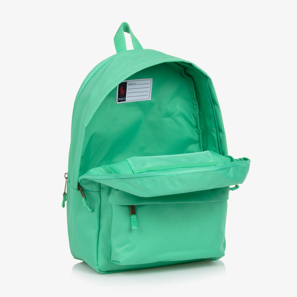 Ralph Lauren-Boys Green Canvas Adventure Pack | Childrensalon Outlet