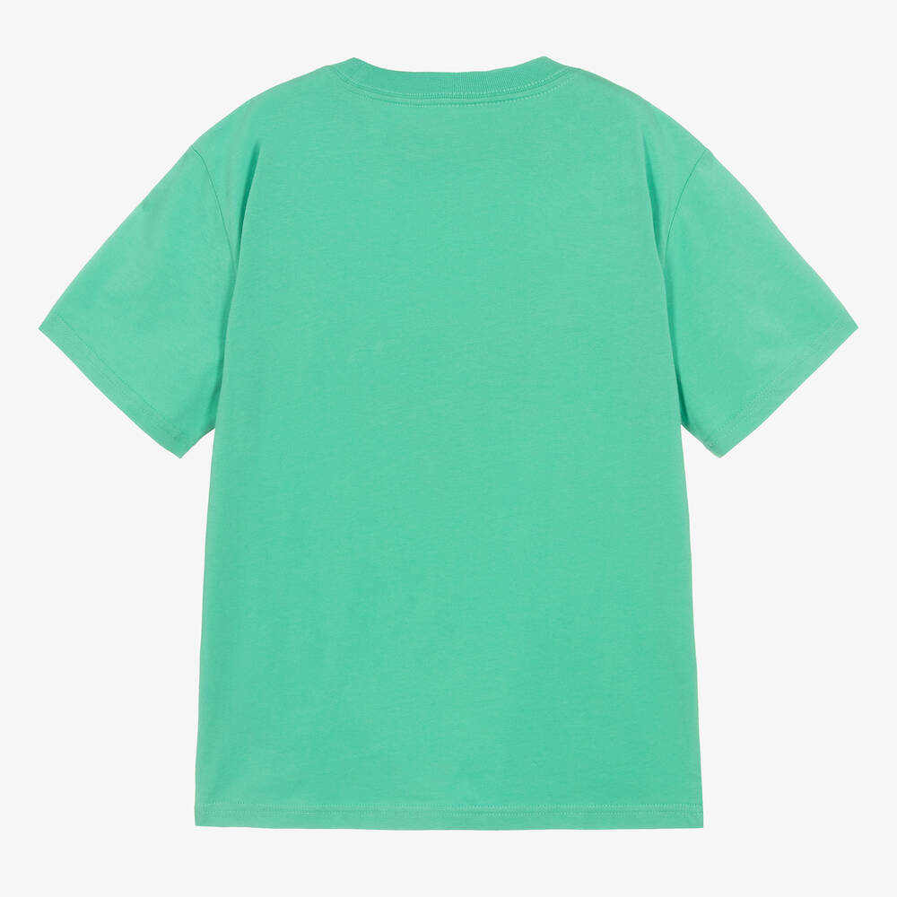 Ralph Lauren-Зеленая хлопковая футболка для мальчиков | Childrensalon Outlet