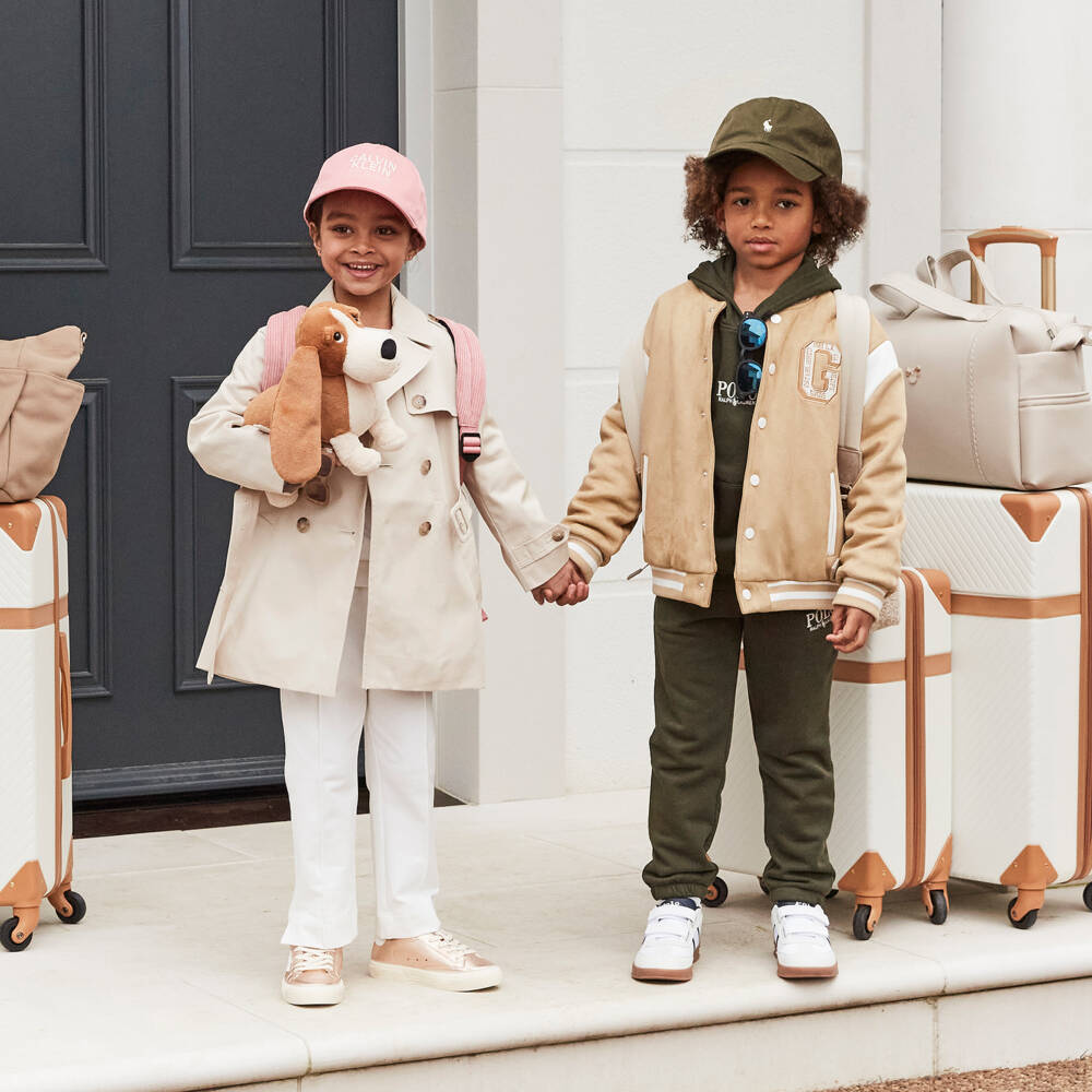 Ralph Lauren-Boys Green Cozy Cotton Trousers | Childrensalon Outlet