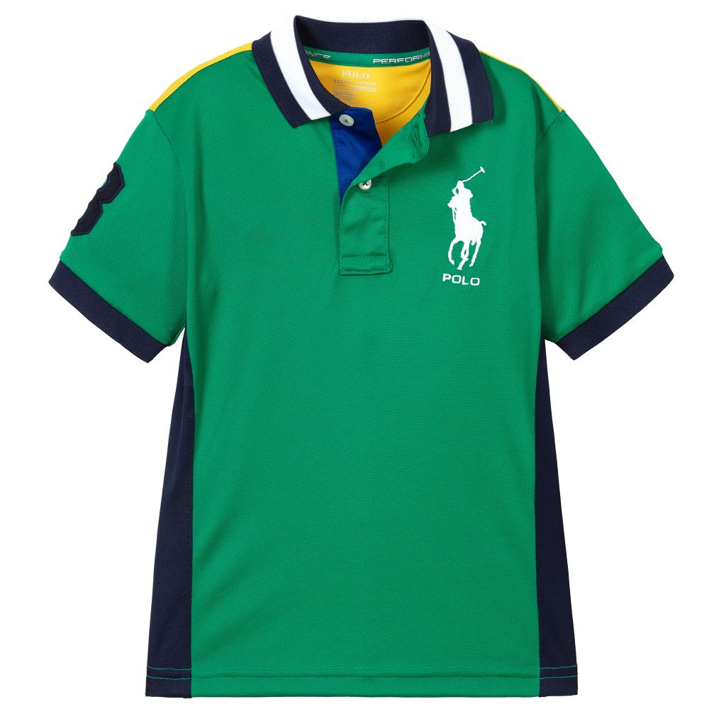 Polo Ralph Lauren Boys Green Polo Shirt