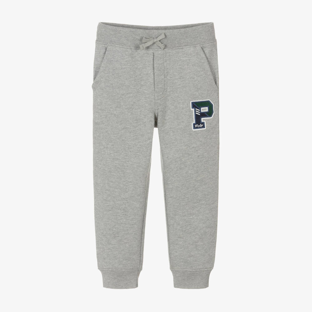 Ralph Lauren-Boys Grey Cotton Corduroy Joggers | Childrensalon Outlet