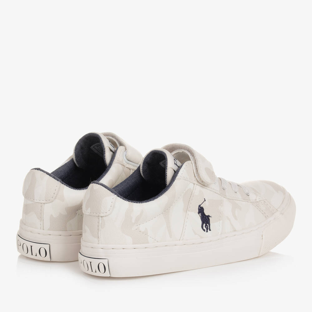 Boys camouflage trainers discount