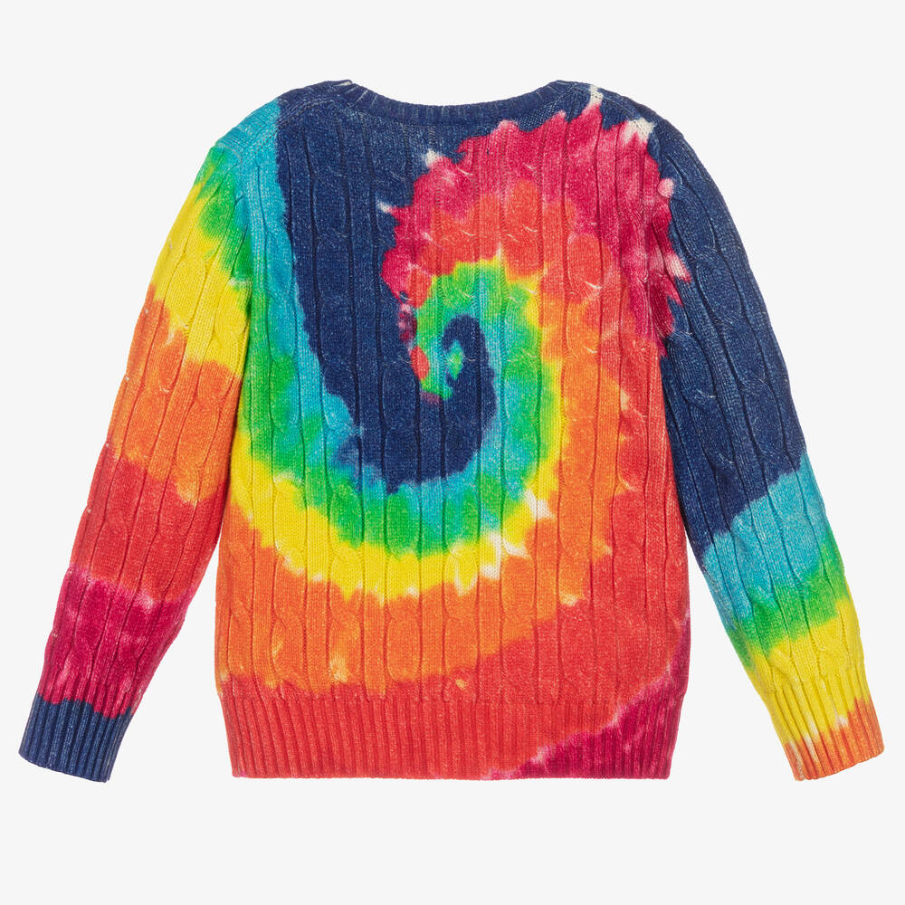 Tie dye jumper boys sales
