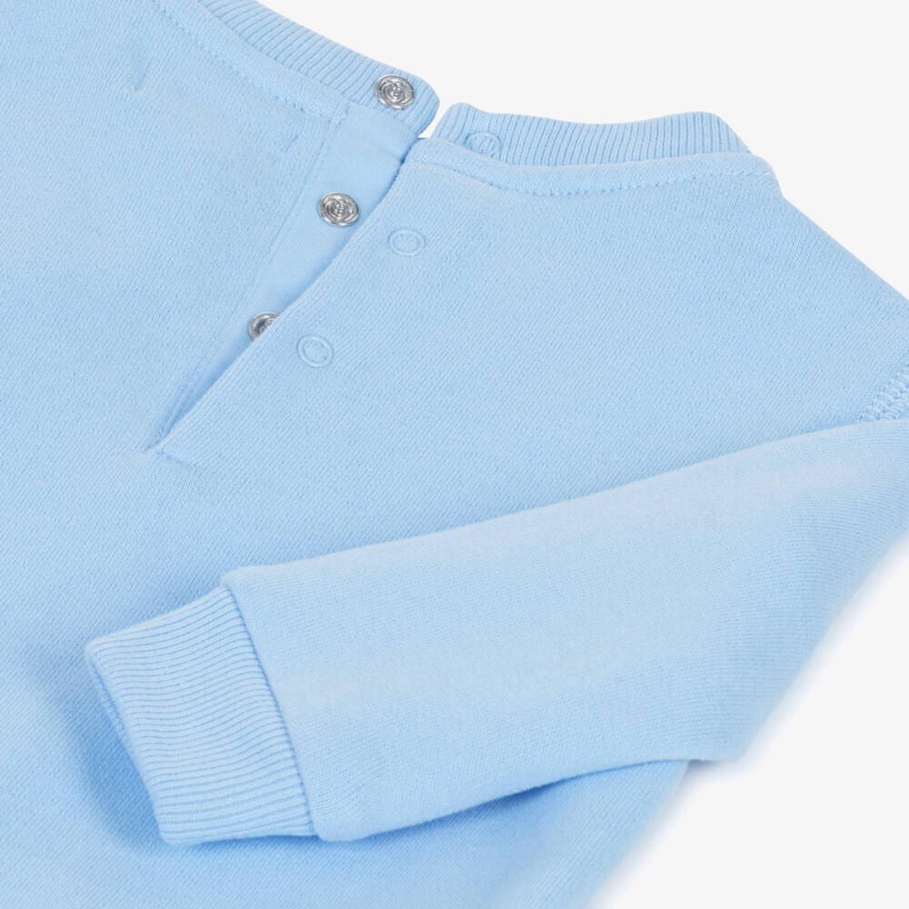 Ralph Lauren-Boys Nautical Blue Polo Sweatshirt | Childrensalon Outlet