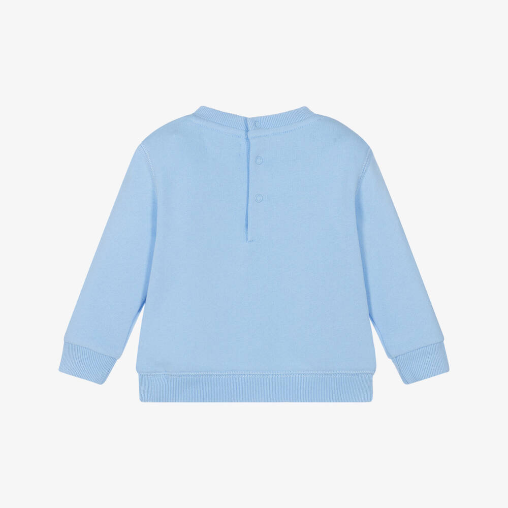Ralph Lauren-Boys Nautical Blue Polo Sweatshirt | Childrensalon Outlet