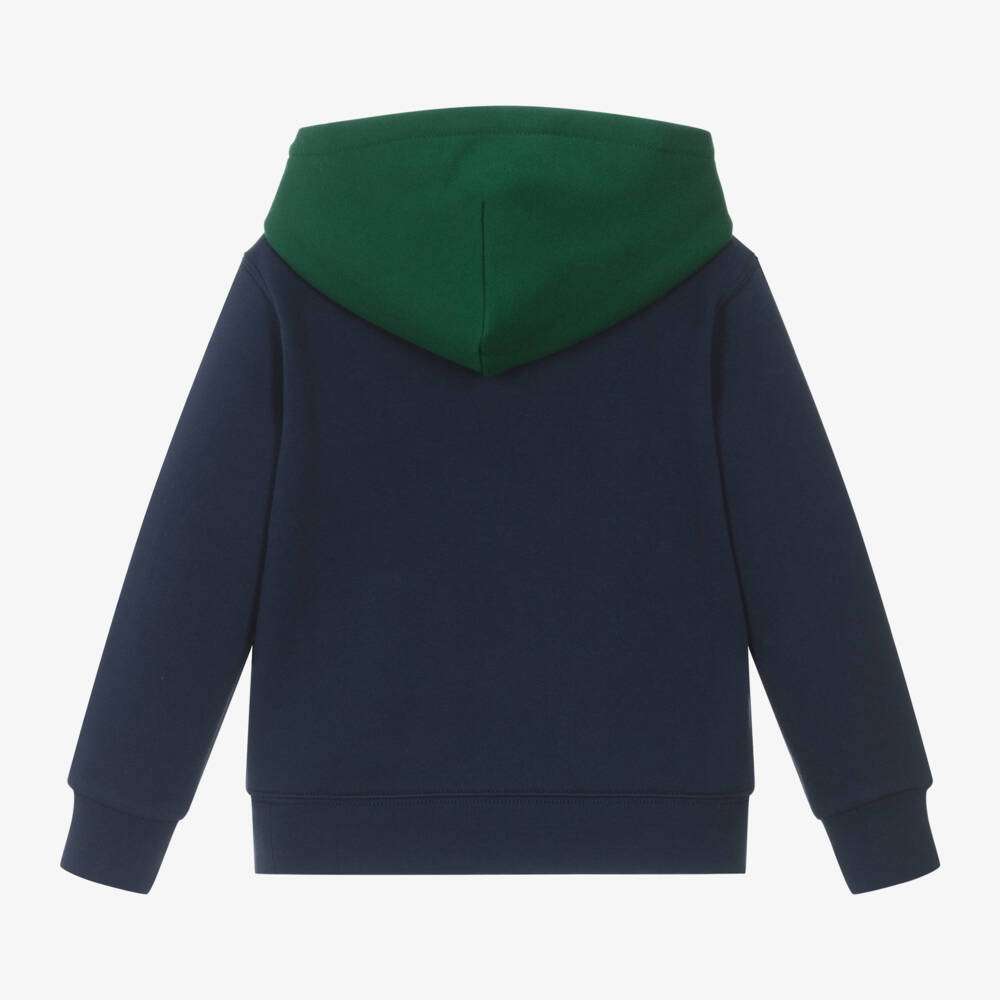 Ralph Lauren-Boys Navy 1967 Cotton Hoodie | Childrensalon Outlet