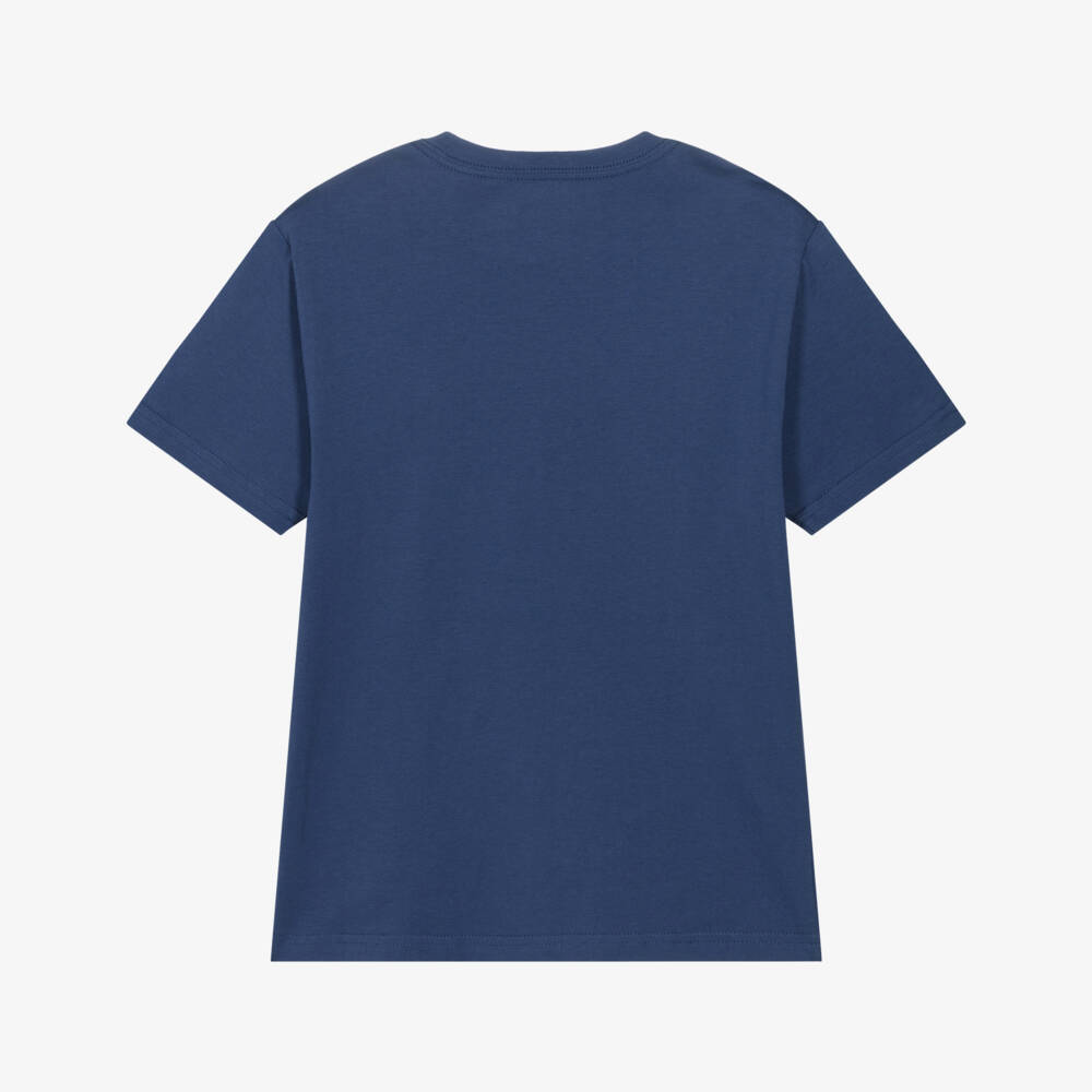 Ralph Lauren-Футболка синий Big Pony | Childrensalon Outlet