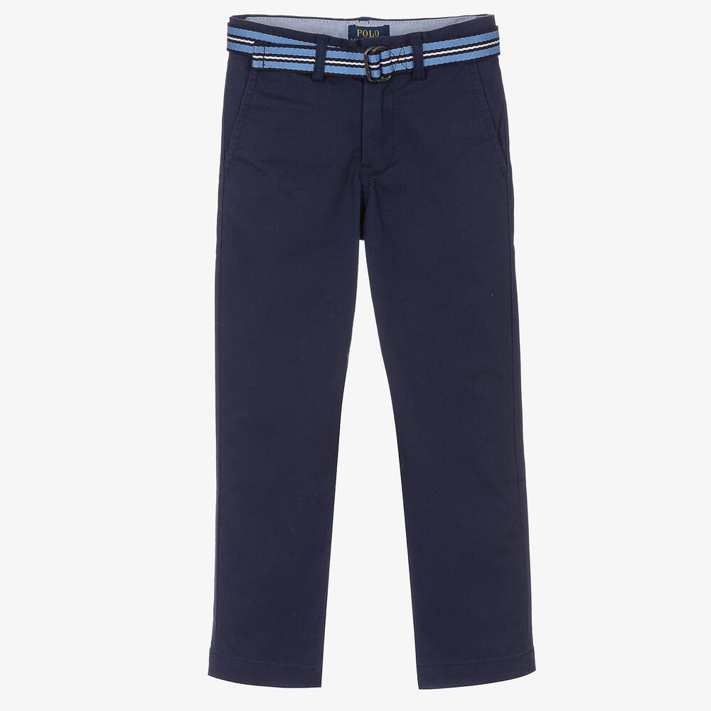 Boys hotsell navy chinos