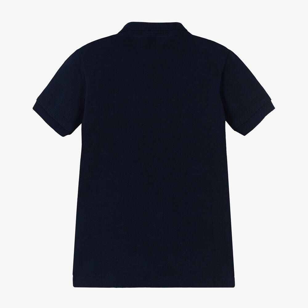 Поло Ralph Lauren-Синяя рубашка поло для мальчиков | Childrensalon Outlet