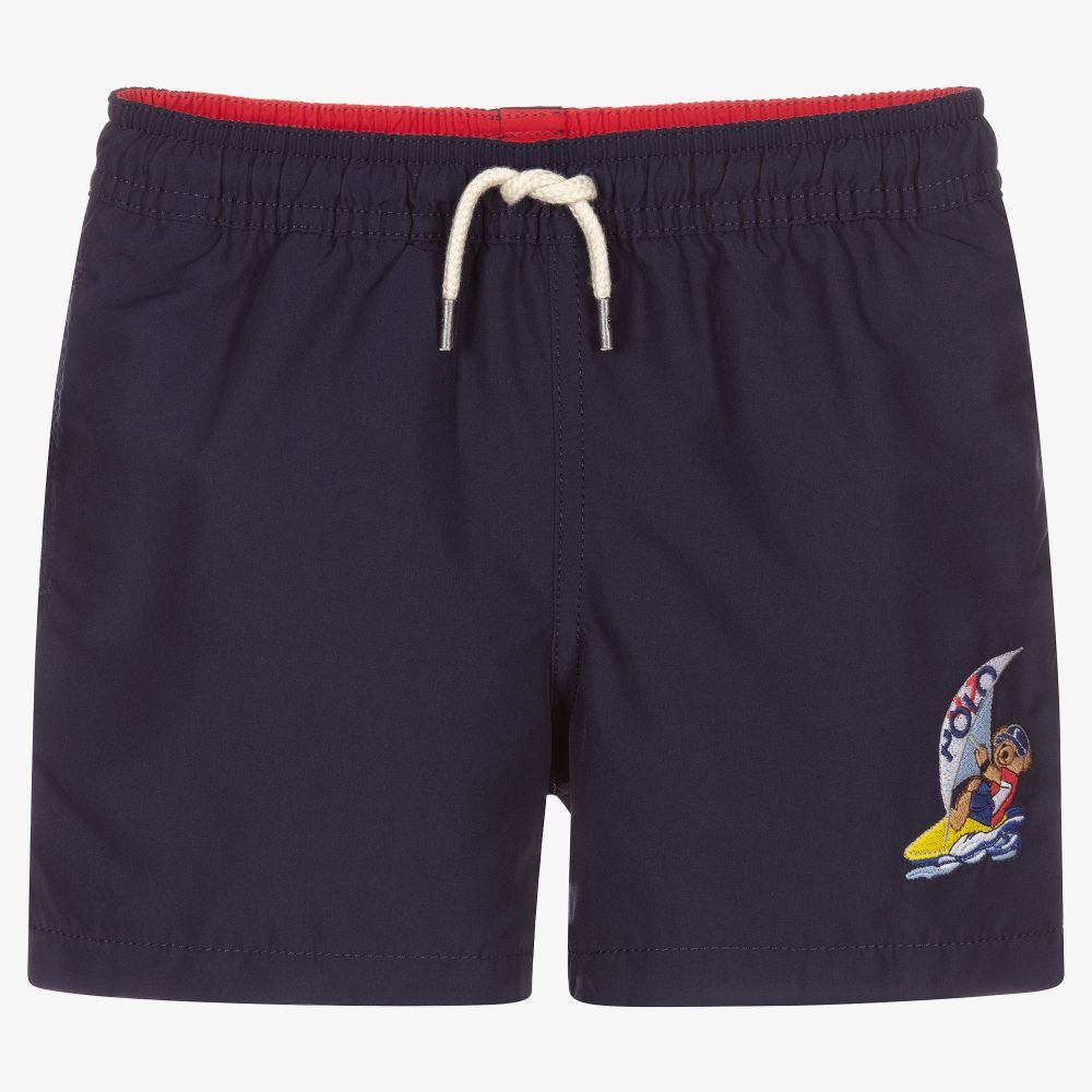 Short de bain ralph lauren bleu marine shop