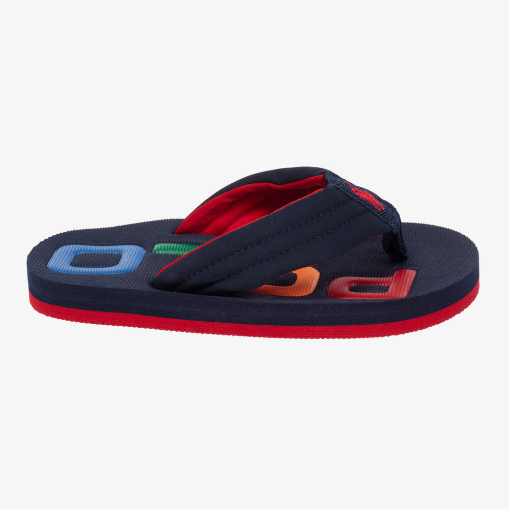 Boys ralph lauren flip flops store