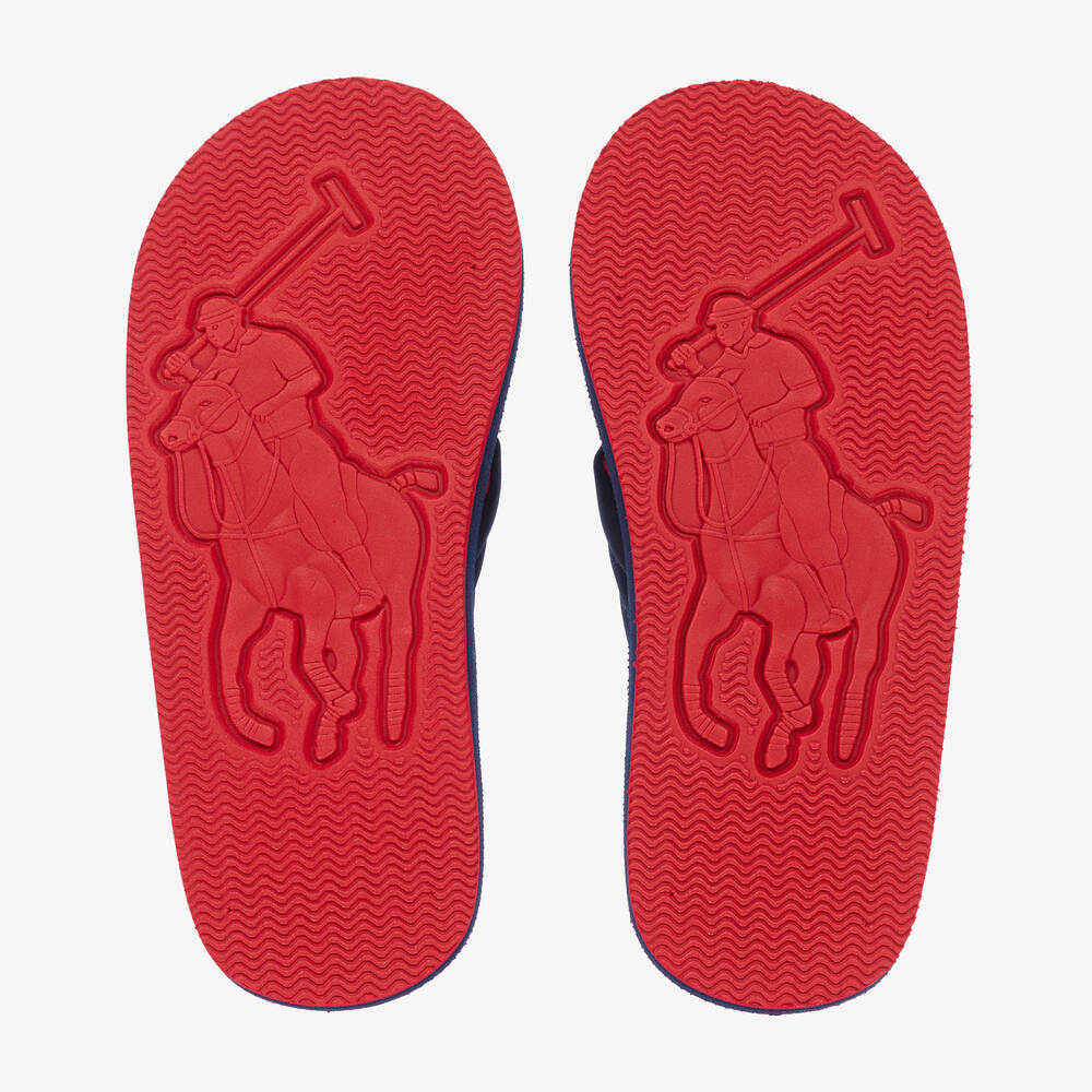 Ralph Lauren-Красно-синие вьетнамки | Childrensalon Outlet