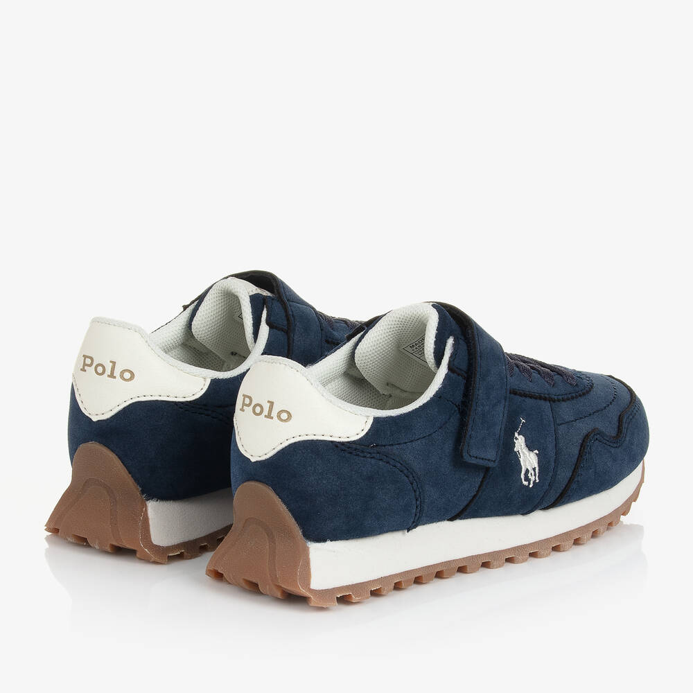 Boys navy trainers hot sale