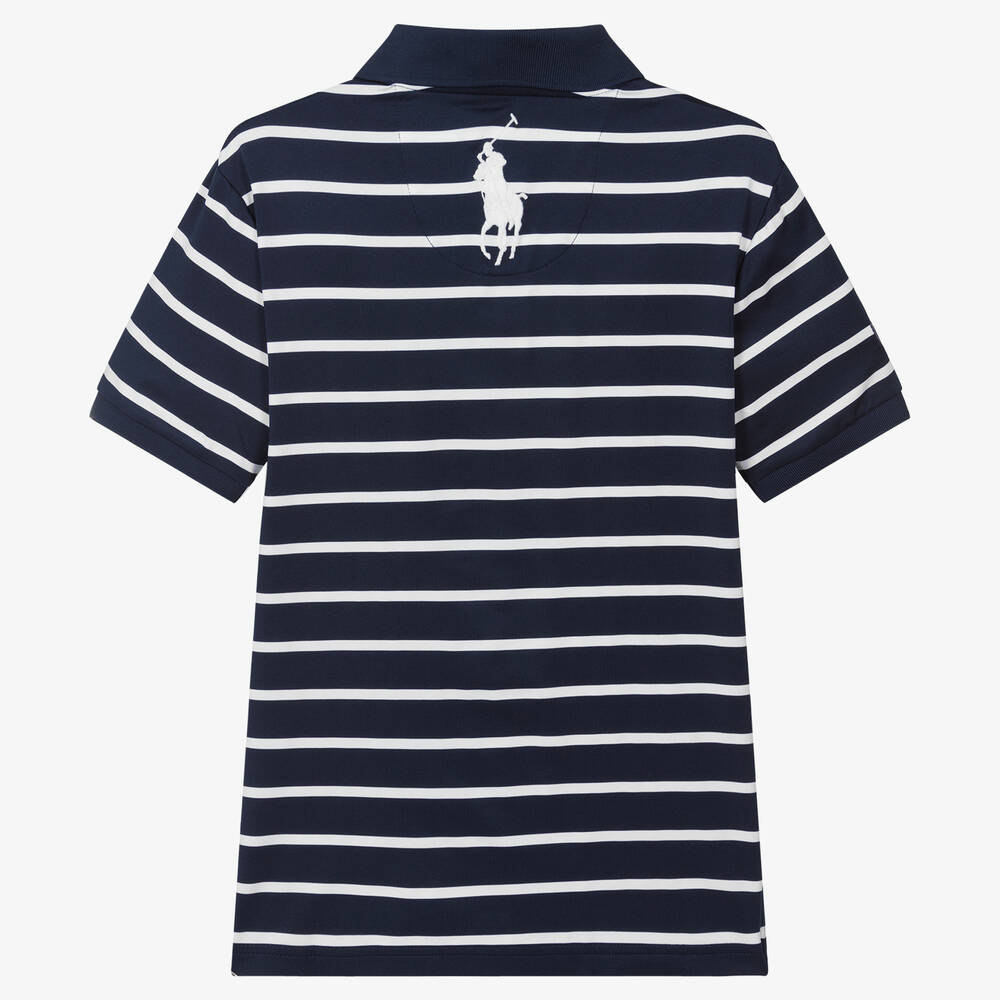 Navy blue and white polo ralph lauren best sale