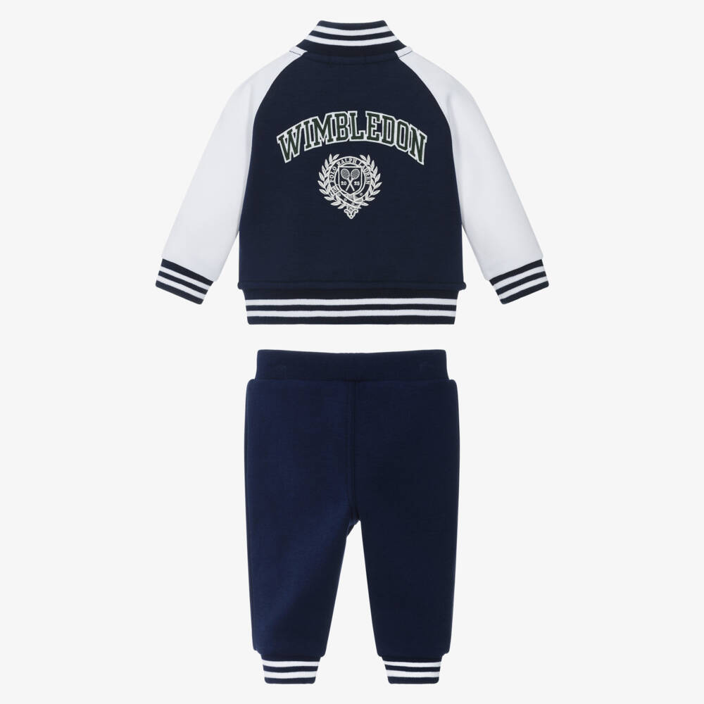 Ralph Lauren-Спортивный костюм из синего хлопка для мальчиков | Childrensalon Outlet