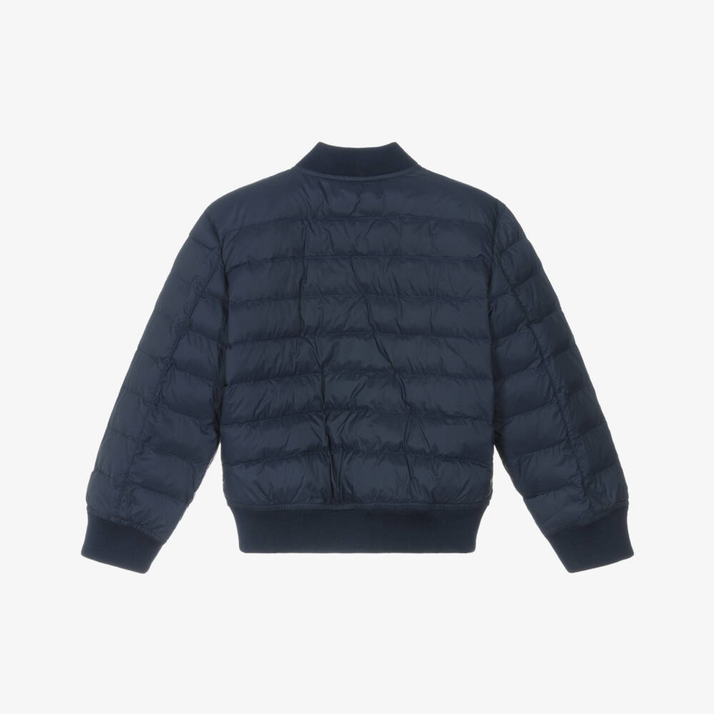 Ralph Lauren-Boys Navy Insulated Bomber Coat | Childrensalon Outlet