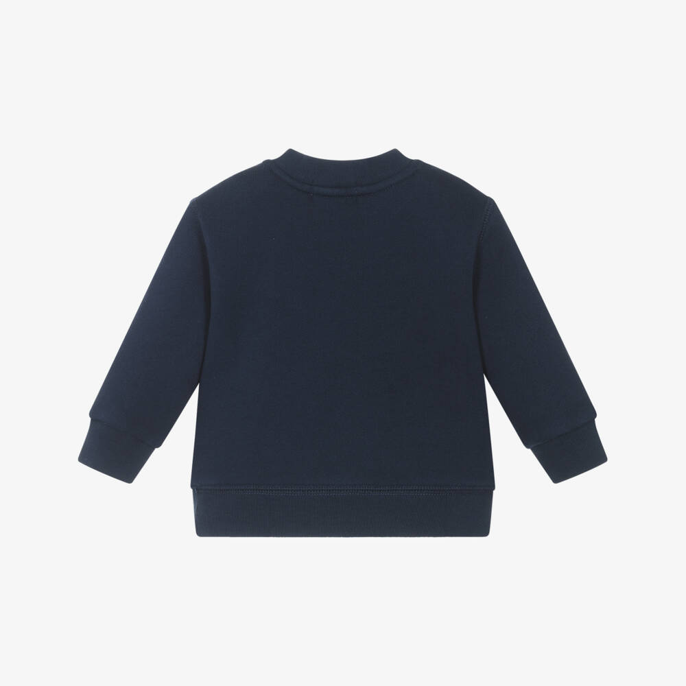 Ralph Lauren-Boys Navy Polo Bear Top | Childrensalon Outlet