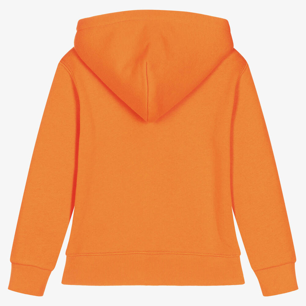 Orange zip up top outlet