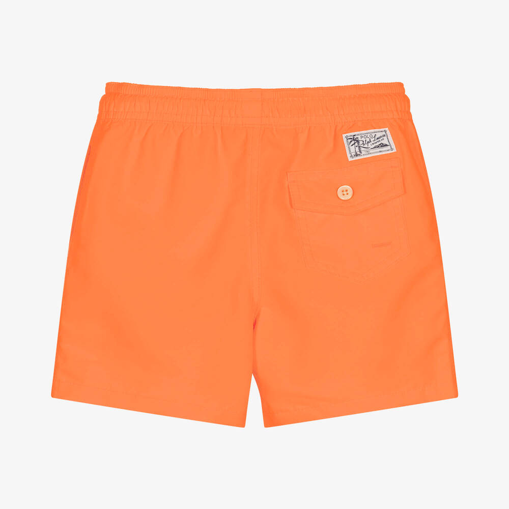 Ralph lauren orange best sale shorts