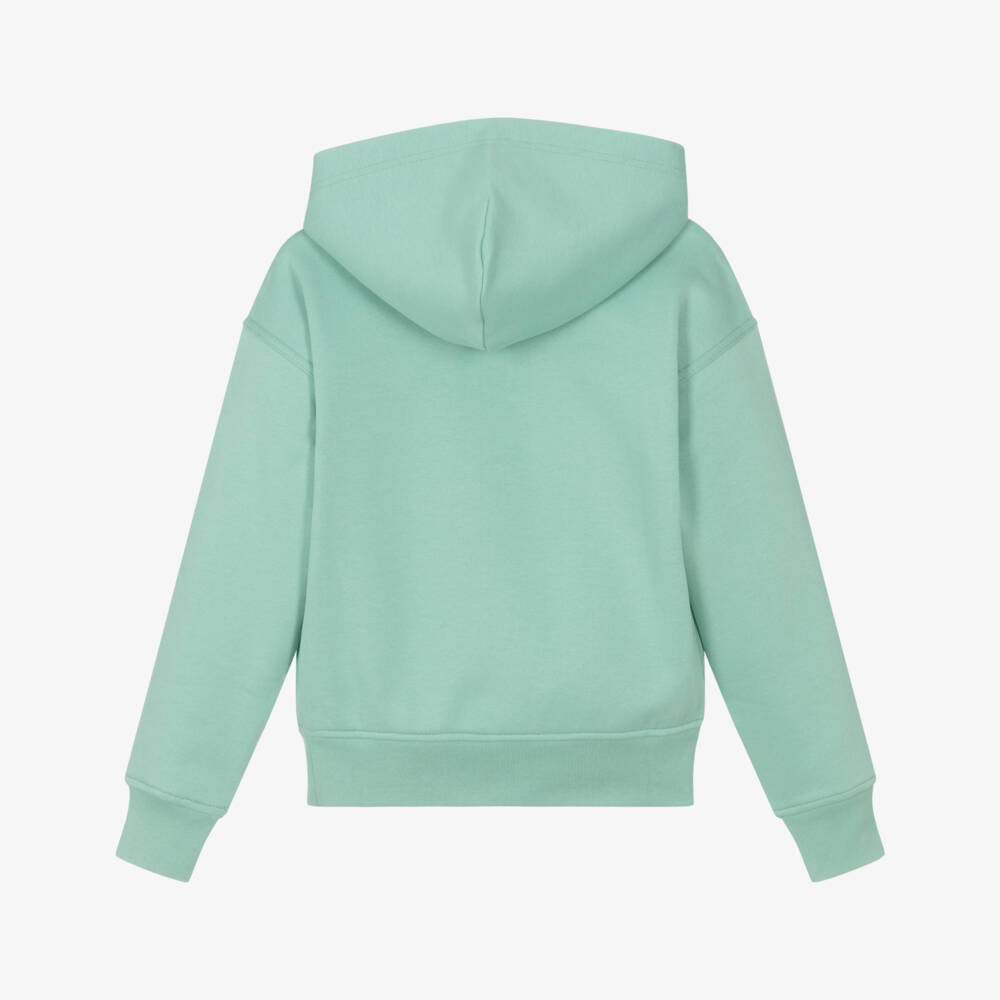 Ralph Lauren-Boys Pastel Green Big Fit Logo Cotton Hoodie | Childrensalon Outlet