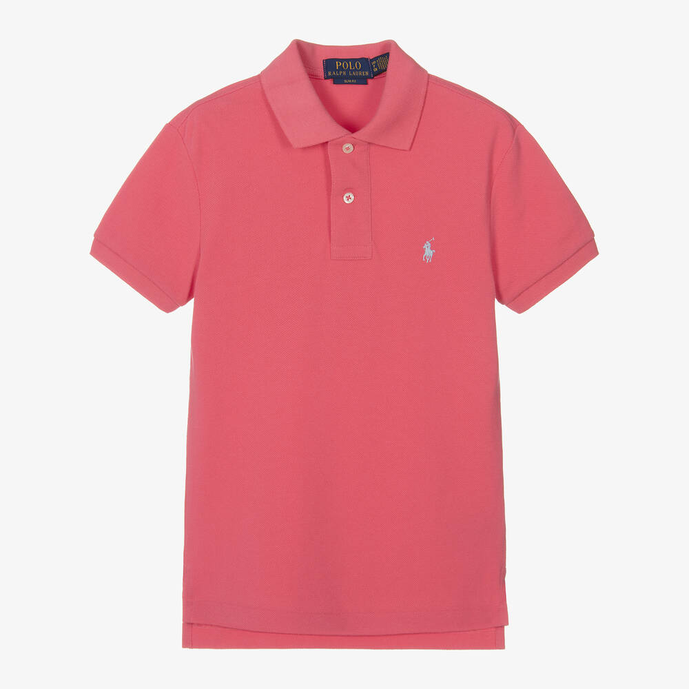 POLO dedicate RALPH LAUREN PINK COTTON
