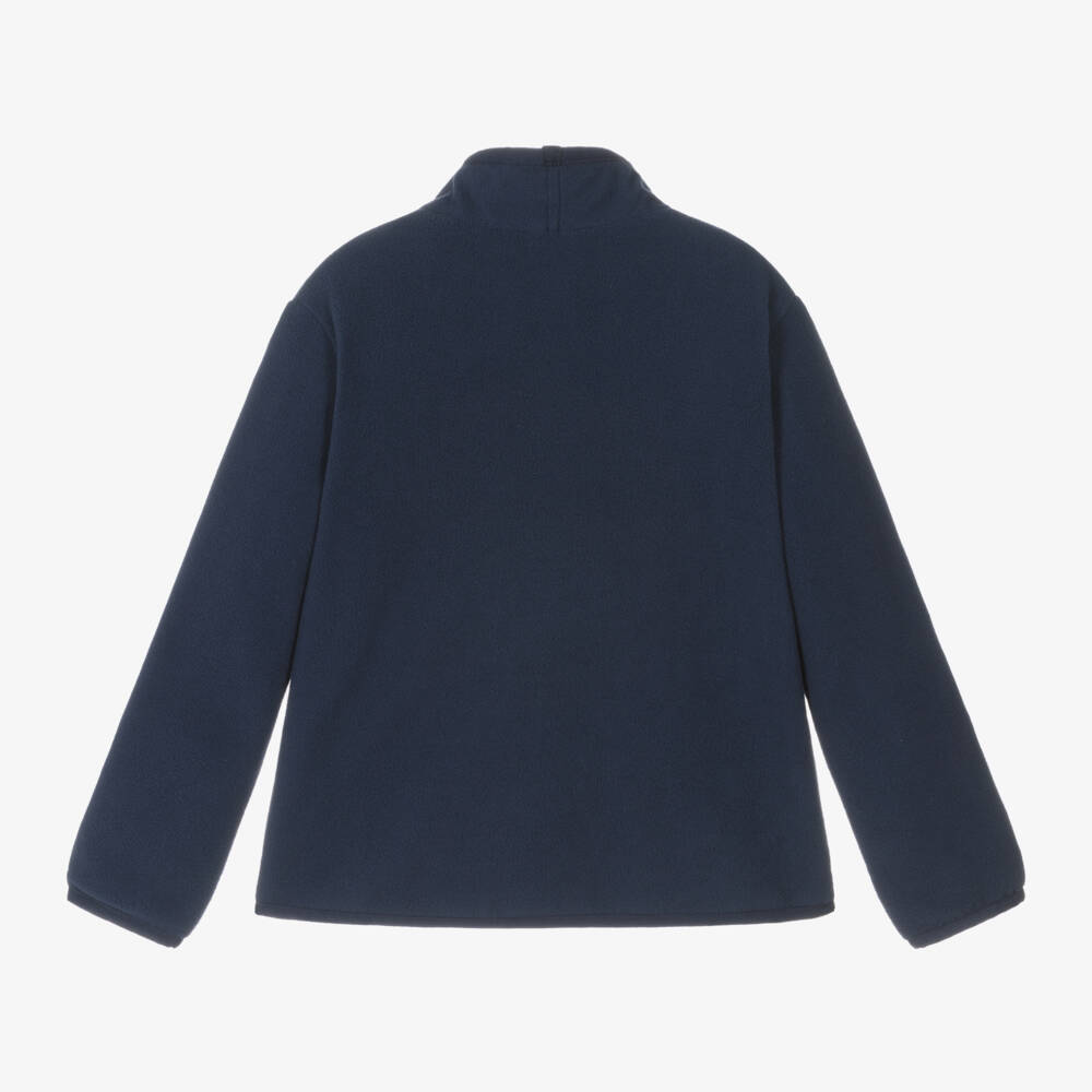 Ralph Lauren-Boys Reversible Navy Check Windbreaker | Childrensalon Outlet