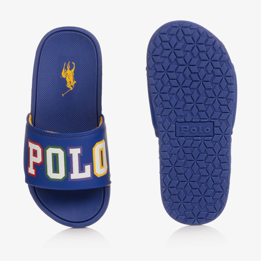 Boys ralph lauren sliders new arrivals