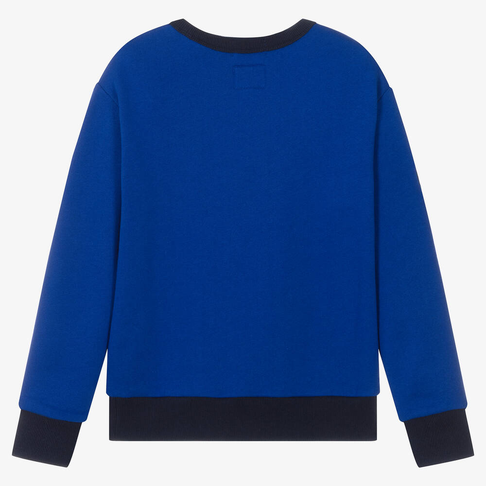 Polo Ralph Lauren Boys Royal Blue Wimbledon Sweatshirt