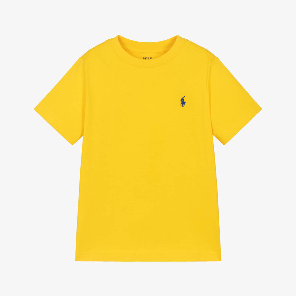 Ralph Lauren-Boys Sunlit Cotton Pony Tee | Childrensalon Outlet