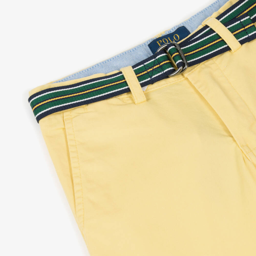 Ralph Lauren-Шорты чинос с поясом для мальчиков | Childrensalon Outlet