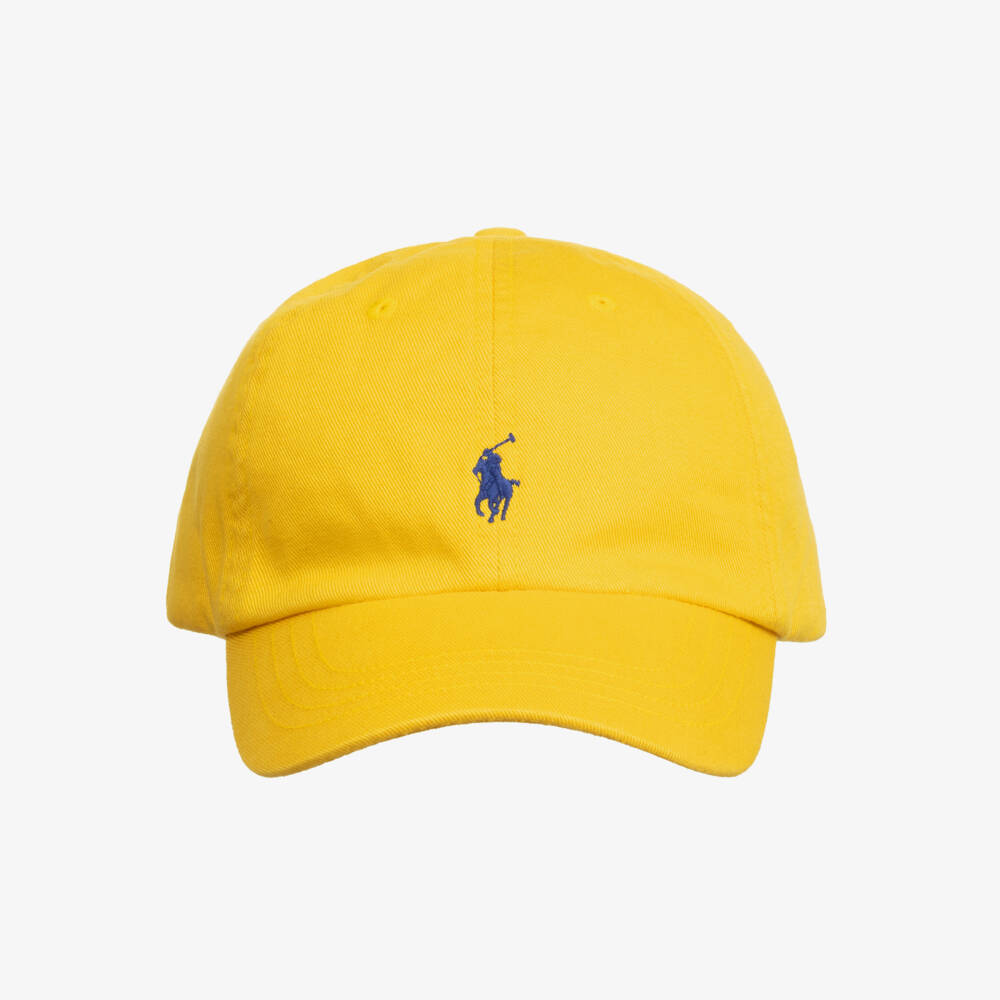 Ralph Lauren-Boys Sunny Cotton Logo Hat | Childrensalon Outlet