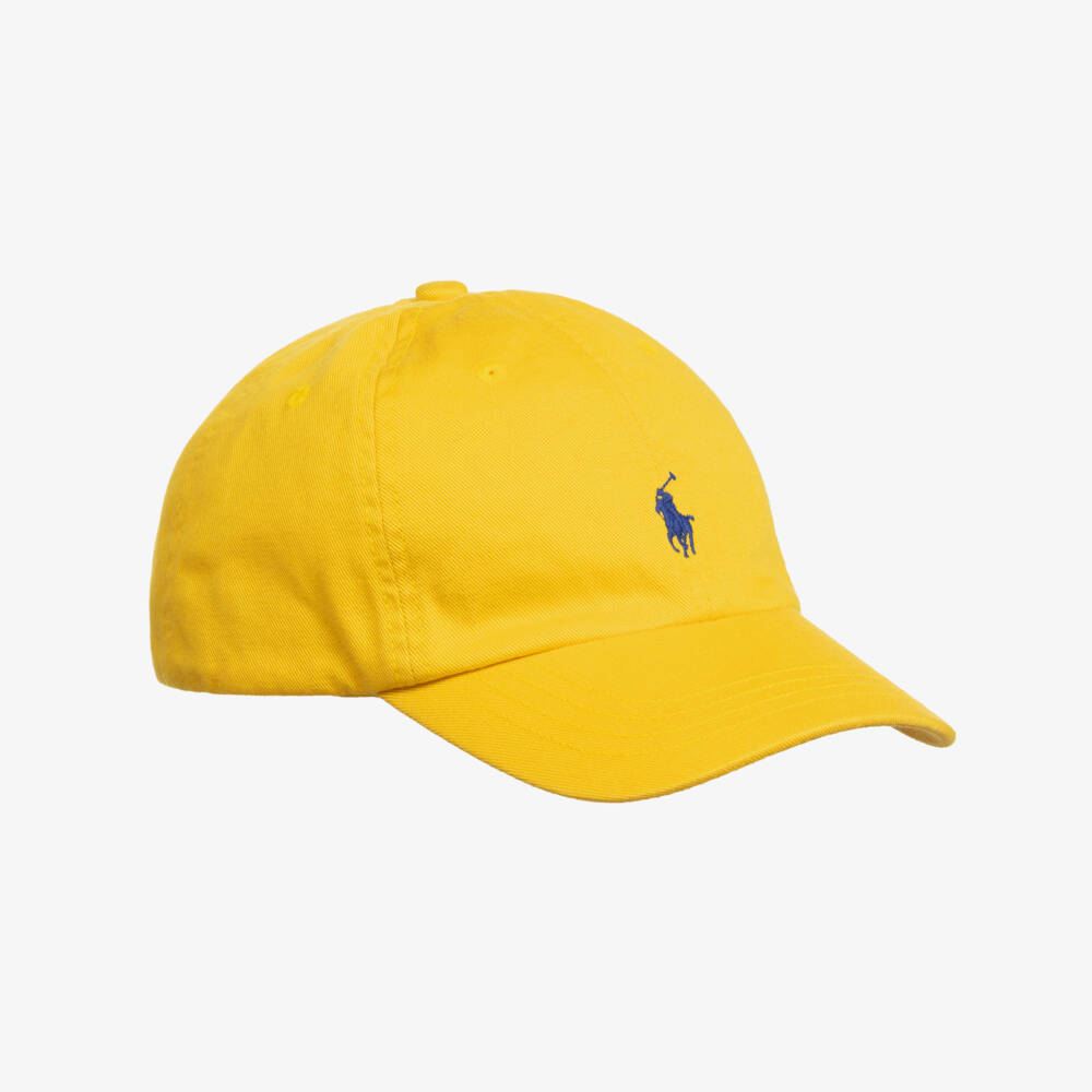 Ralph Lauren-Boys Sunny Cotton Logo Hat | Childrensalon Outlet